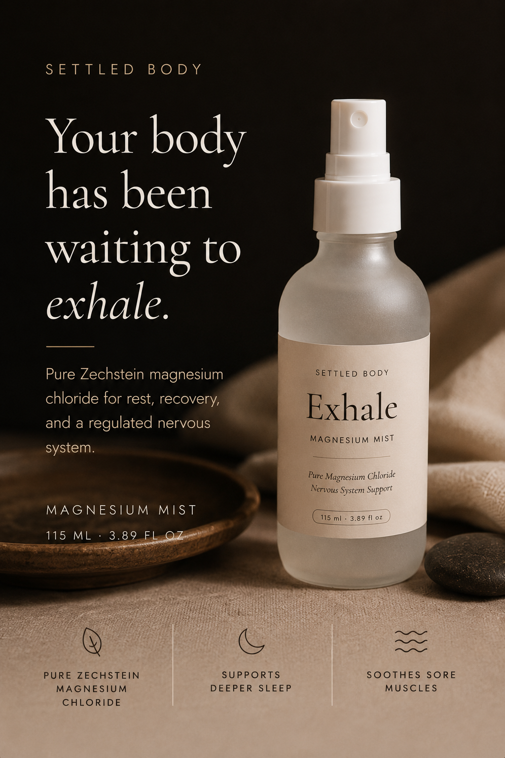 Exhale — your body has been waiting to exhale